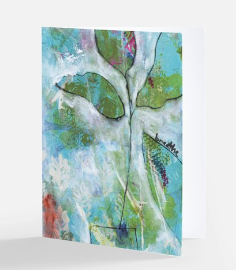 Notecard - Blank Breathe