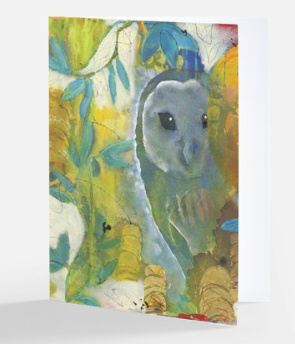 Notecard - Blank Mysterious Sage