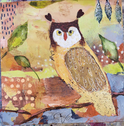 Dandelion and Owl