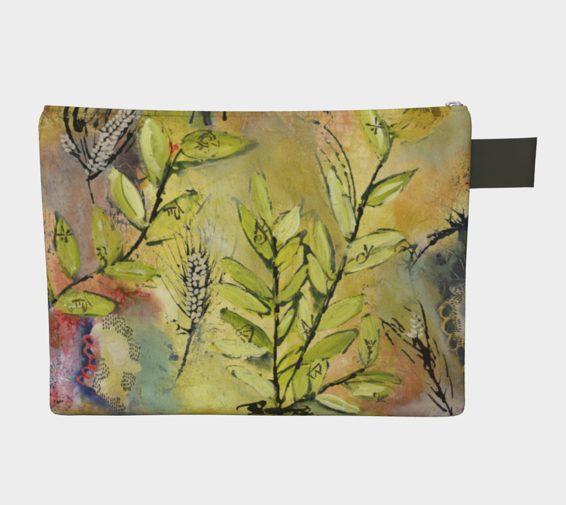 Zippered Pouch Morning Meadow
